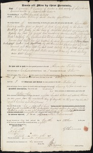Deed from Granville P. Livermore to Alexander Fuller
