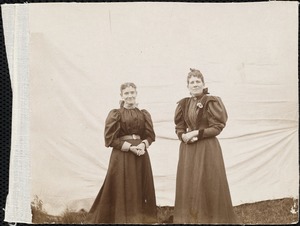 Right: Mary Emma (Buck) Cooke, left: Stella Magre