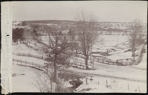 Intersection of Worcester Street on right and Holbrook Street exiting photo on left