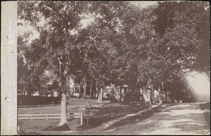 House of Henry Pierce, road at left to Oakdale