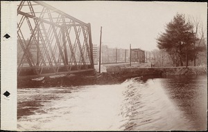 The twin trestle bridges of the Mass Central Railroad