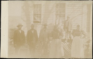 Unidentified group of people