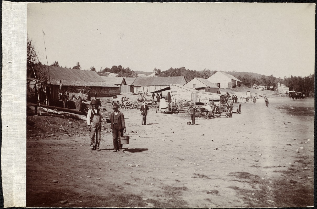 Undead Laborers Unidentified laborers and facilities - Digital Commonwealth