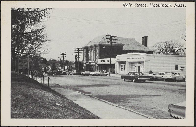 Main Street, Hopkinton, Mass. Digital Commonwealth