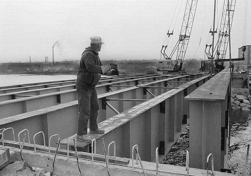 Interstate 195 Highway construction, New Bedford