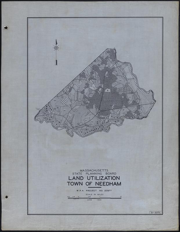 Land Utilization Town of Needham Digital Commonwealth