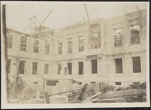 Construction of the Museum of Fine Arts, Boston