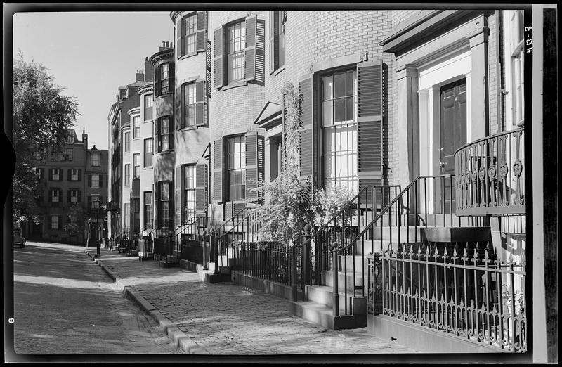 Louisburg Square, Boston Digital Commonwealth