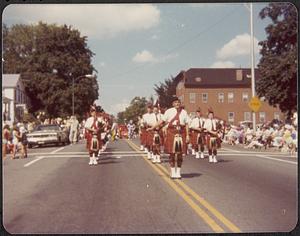 Bagpipe Unit, Lee Bicentennial Parade