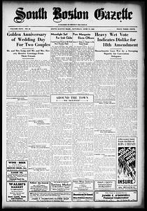 South Boston Gazette, June 17, 1933