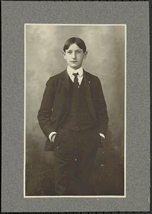 Boston Latin School 1902 Senior portrait, James Aloysius Sullivan