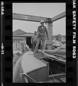 Charlie Powers boat launching