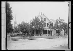 French house, corner of East Central and Clarendon Sts.
