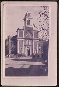 St. Stephen's Church, Boston North End Hanover Street at Clark St.