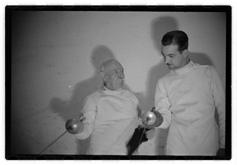 Danguy fencing master, also Gordon Muir, also Chamberlain