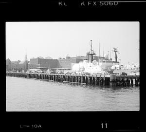 U.S. Coast Guard Base Boston pier