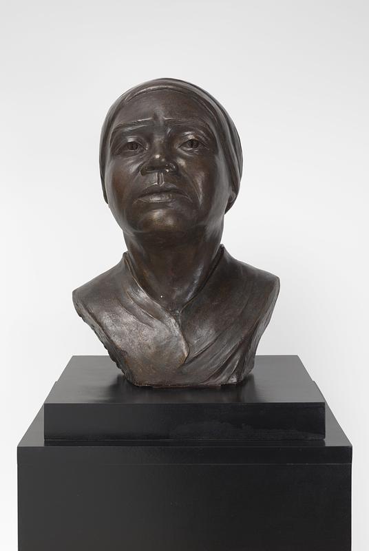 Bust of Harriet Tubman, study