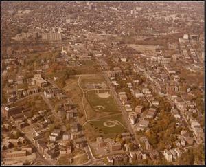 Aerial photo of Boston