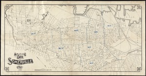 Map of the City of Somerville