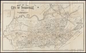 Map of the city of Somerville 1895