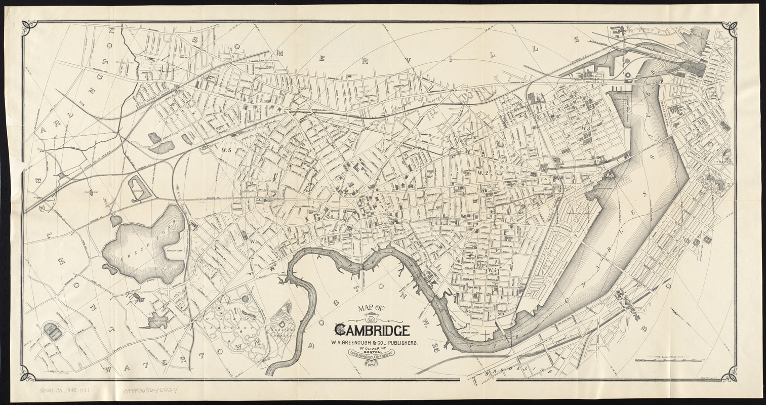 Map of Cambridge