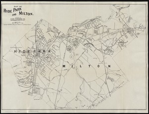 Map of Hyde Park and Milton