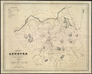 A plan of Andover taken for the town