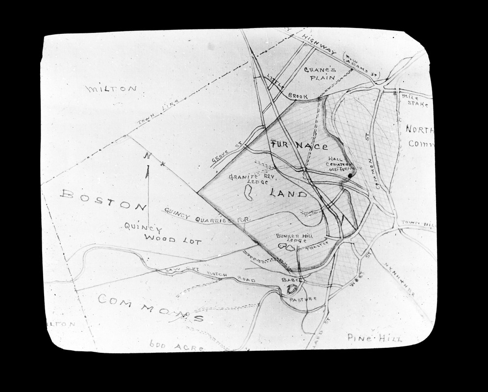 Plan, Furnace Land and Boston Commons