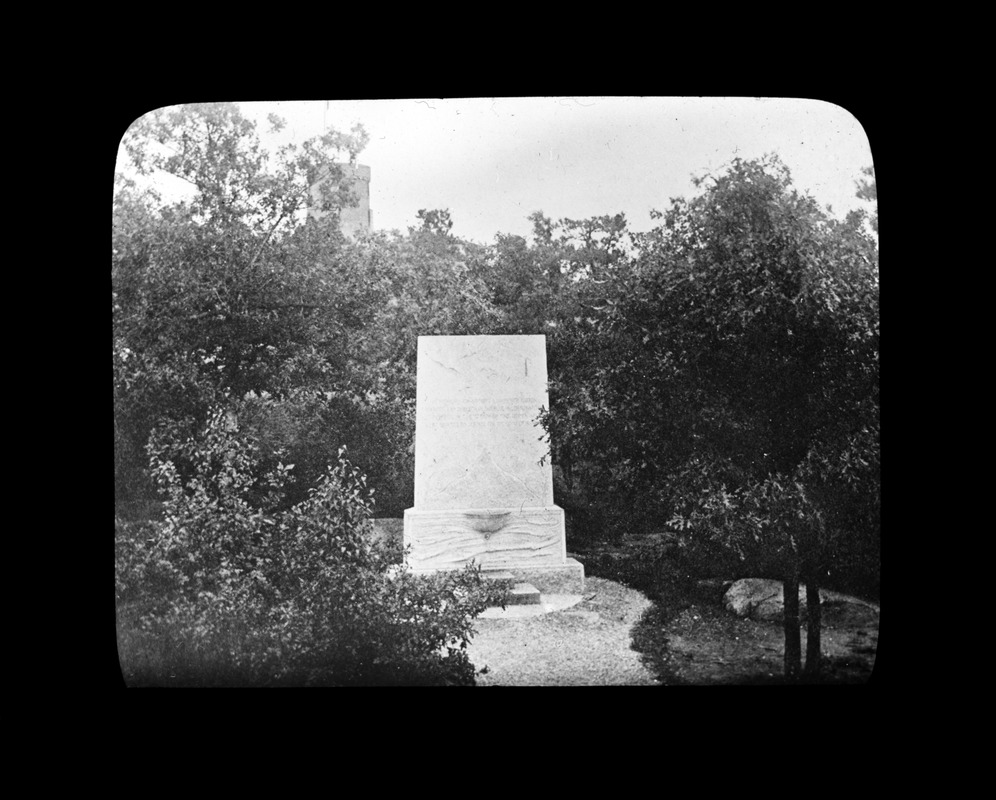 Memorial Fountain, Blue Hills Reservation Digital Commonwealth