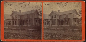 Residence of [illegible] taken corner of Seward and Cottage Sts