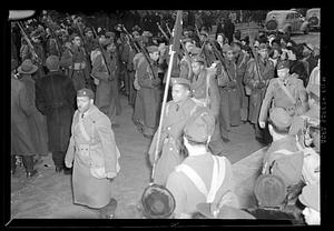 Departure of 3rd Bn. 372nd Infantry