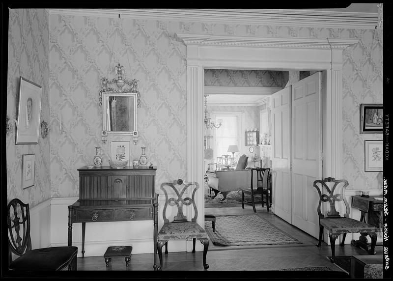 Shreve House, interior Digital Commonwealth