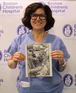 Karen H. Sakakeeny-French at the Boston Children's Hospital Photo Sharing Event