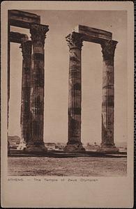 Athens. The Temple of Zeus Olympian