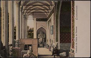 Vestibule du Palais de Faïences. Constantinople