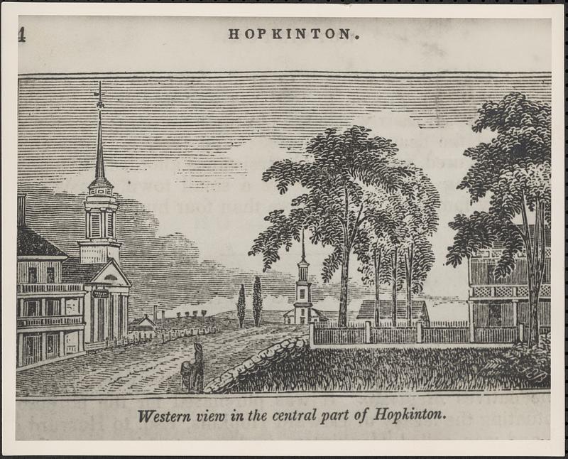 Hopkinton engraving