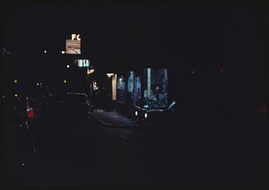 Street scene at night