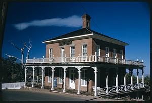 Exterior view of Mackay Mansion, Virginia City, Nevada