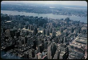 View of New York City from Empire State Building