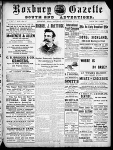 Roxbury Gazette and South End Advertiser, September 16, 1905