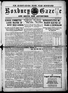 Roxbury Gazette and South End Advertiser, February 17, 1939