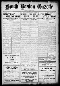 South Boston Gazette, April 23, 1927