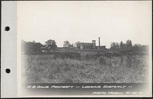 Views of Dane Property, Chestnut Hill Site, Newton Cemetery Site, Boston College Site, E.B. Dane property, looking easterly, Chestnut Hill, Brookline, Mass., Oct. 18, 1941