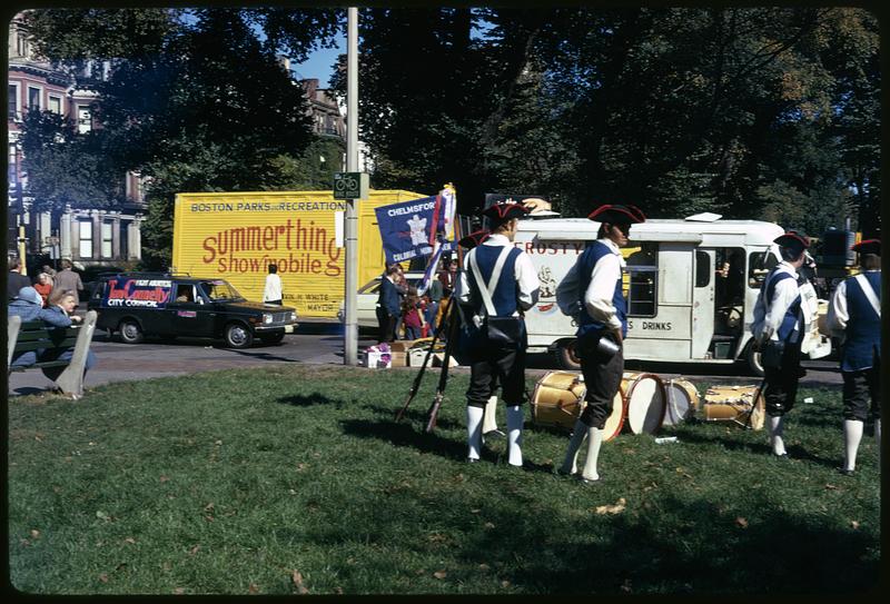 Chelmsford Colonial Minutemen, Boston Columbus Day Parade 1973