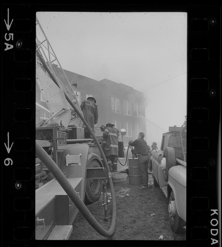 Amesbury High School fire