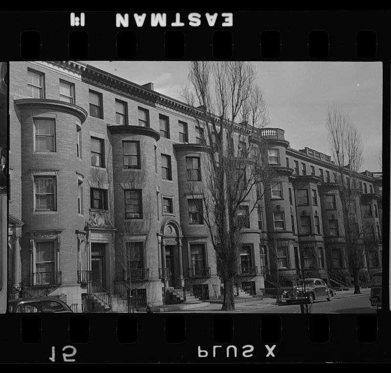 Bay State Road, Boston, Massachusetts, between Sherborn Street and