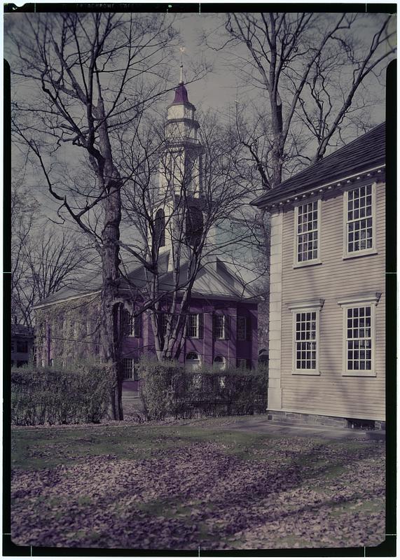 Brick Church and Old Manse, Old Deerfield - Digital Commonwealth