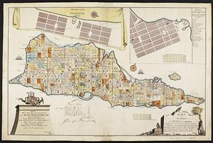 Tilforladelig kort over Eylandet St. Croix udi America
