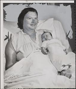 Mrs. Mathew Wagner & daughter, Mary Ann