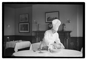Max Hofer, pres. Of Epicurean Club and chef of the Union Club